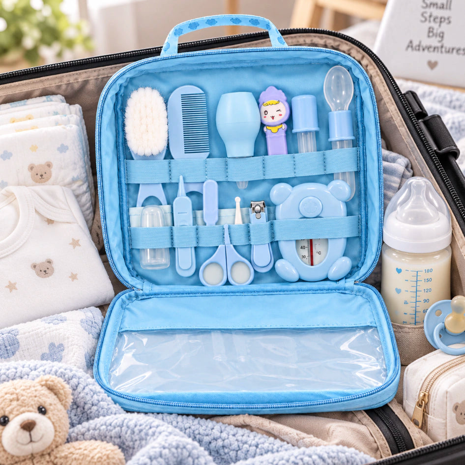 Kit de higiene para bebé en estuche (combo)
